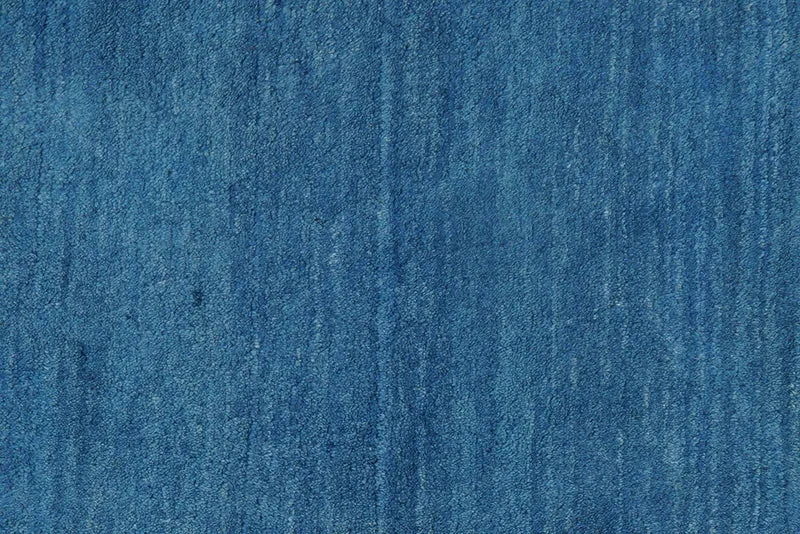 Gabbeh · Handgeknüpft – Blau, 86x74 cm