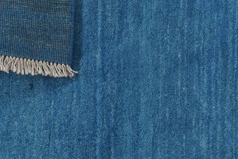 Gabbeh · Handgeknüpft – Blau, 86x74 cm