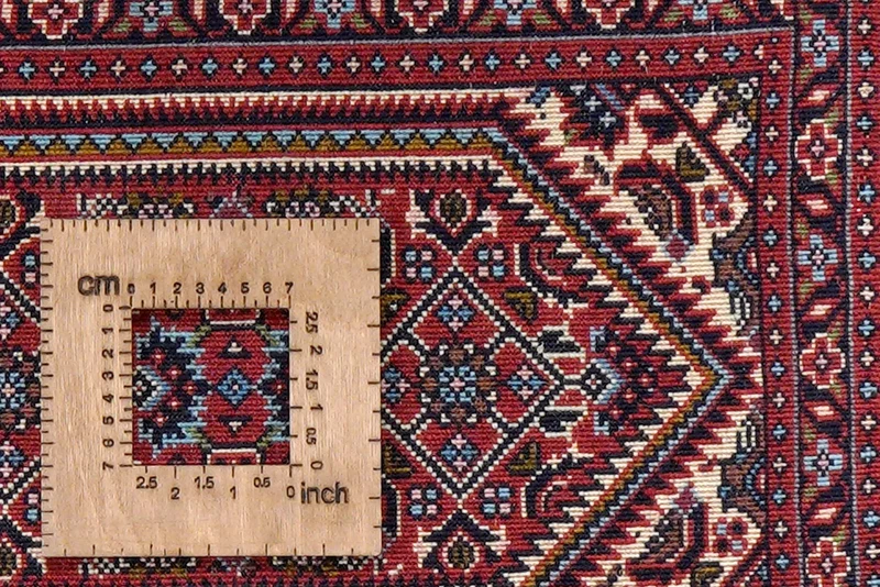 Bidjar Zandjan · Handgeknüpft – Blau, 60x43 cm