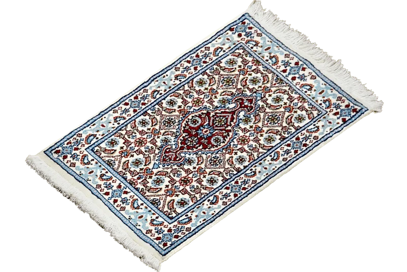Moud Mahi · Handgeknüpft – Beige, 59x37 cm