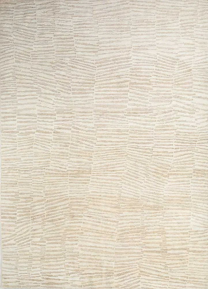 Wollteppich - 240 x 300 cm - creme