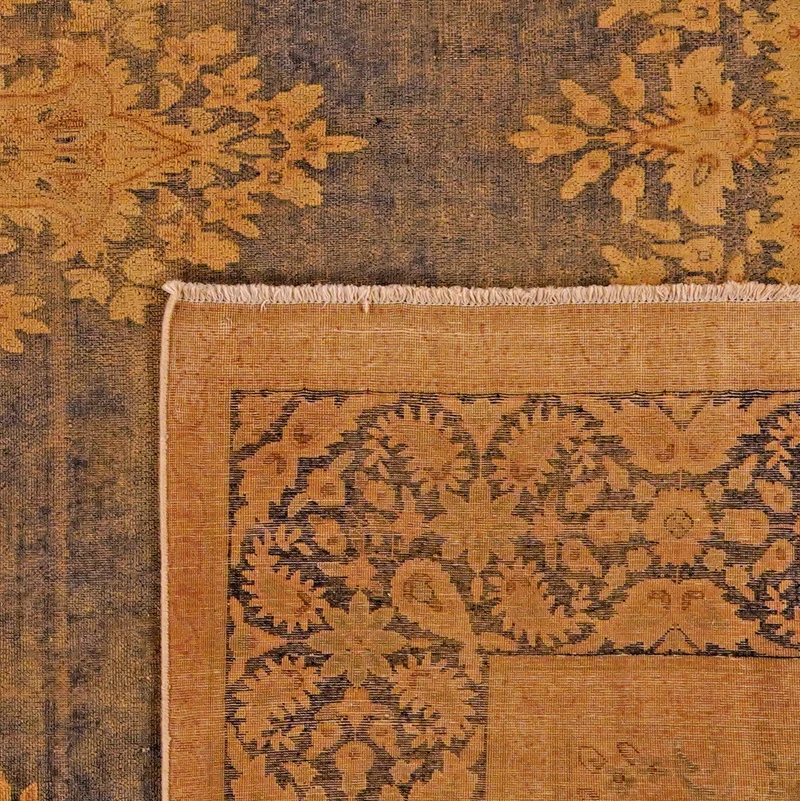 Vintage · Handgeknüpft – Gelb, 402x292 cm