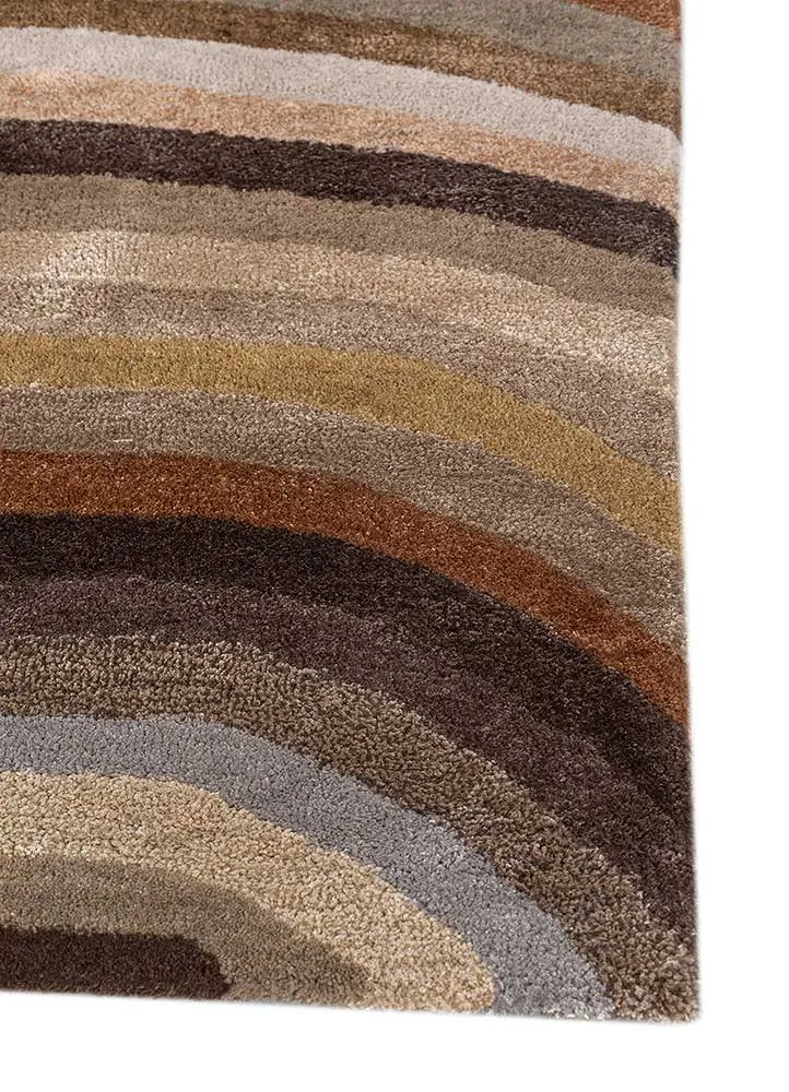 Wollteppich - 150 x 240 cm - beige