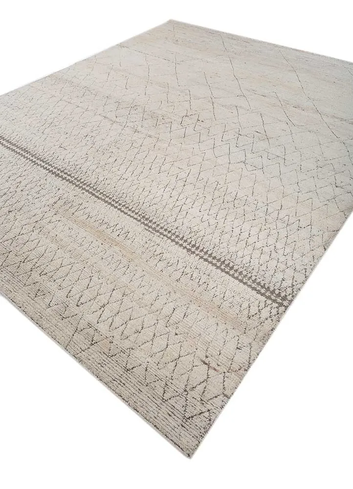 Wollteppich - 240 x 300 cm - gold