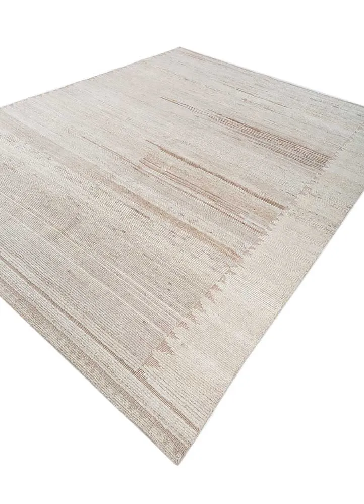 Wollteppich - 240 x 300 cm - creme