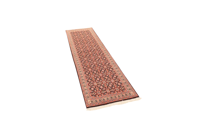 Tabriz 50 Raj · Handgeknüpft – Blau, 197x66 cm