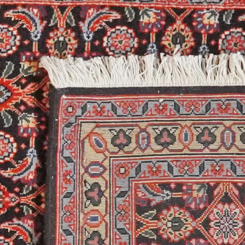 Tabriz 50 Raj · Handgeknüpft – Blau, 197x66 cm