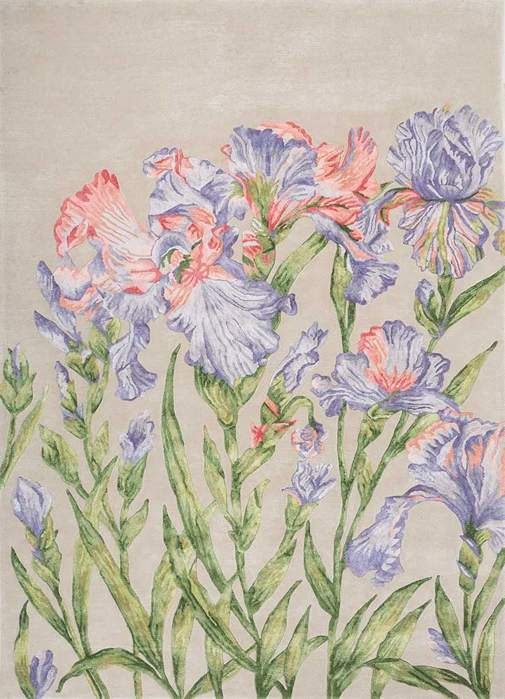Wollteppich - 180 x 270 cm - creme