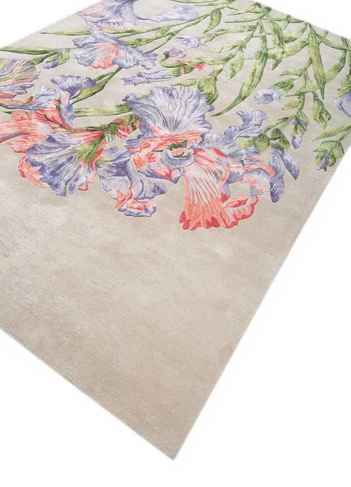 Wollteppich - 180 x 270 cm - creme