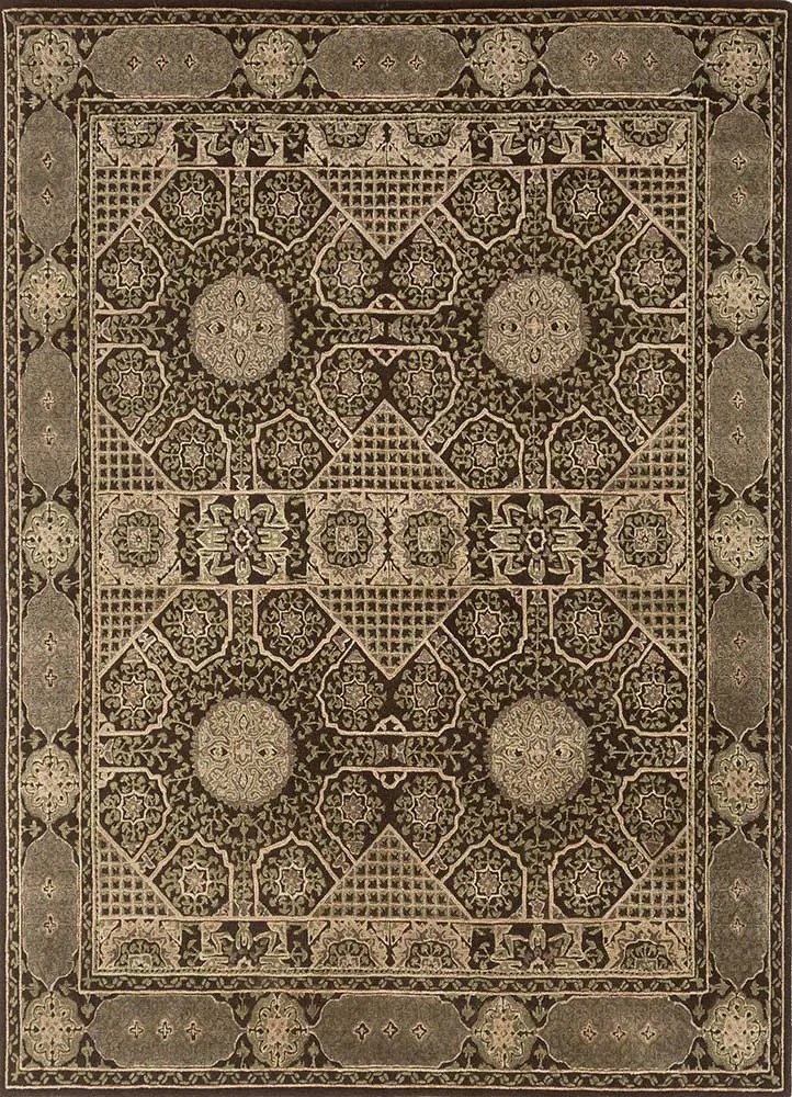 Wollteppich - 240 x 270 cm - beige