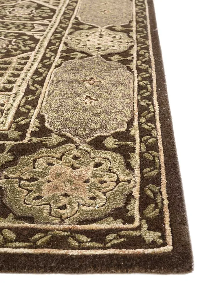 Wollteppich - 240 x 270 cm - beige