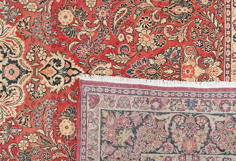Mohadjeran · Handgeknüpft – Rot, 365x268 cm
