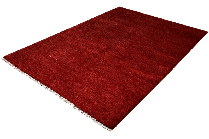 Gabbeh · Handgeknüpft – Rot, 234x175 cm