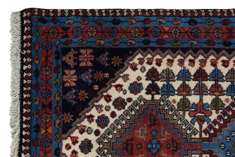 Yalameh · Handgeknüpft – Beige, 127x81 cm