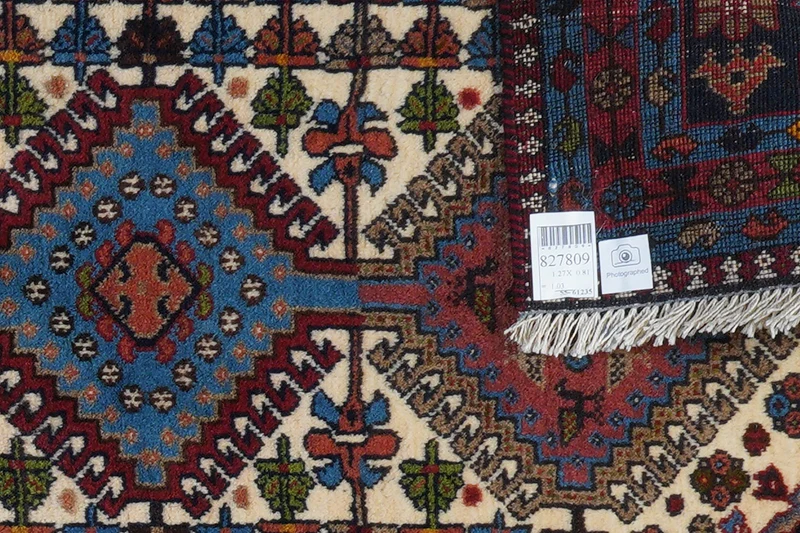Yalameh · Handgeknüpft – Beige, 127x81 cm