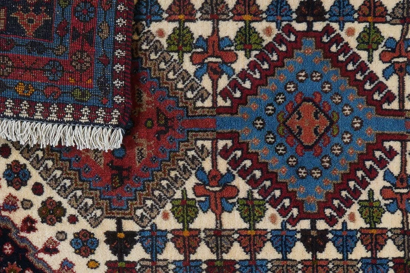 Yalameh · Handgeknüpft – Beige, 127x81 cm