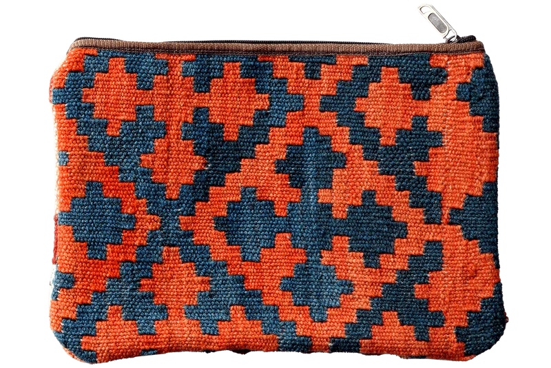 Kelim Bag · Handgefertigt – Bunt, 36x26 cm