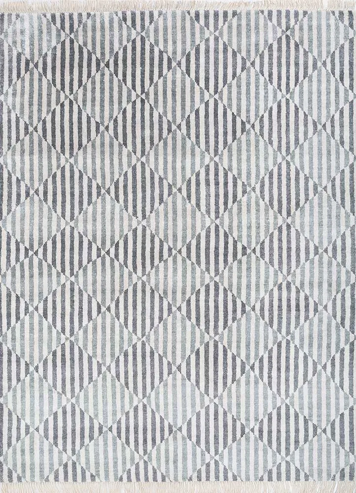 Moderner Teppich - 180 x 270 cm - creme