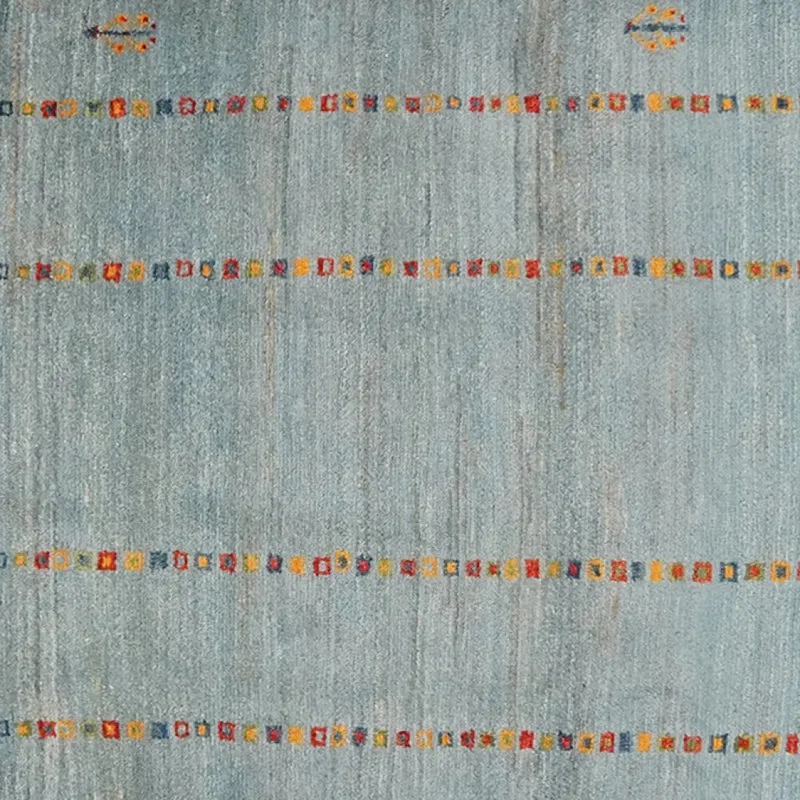 Rizbaf · Handgeknüpft – Blau, 237x81 cm