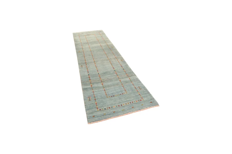 Rizbaf · Handgeknüpft – Blau, 237x81 cm
