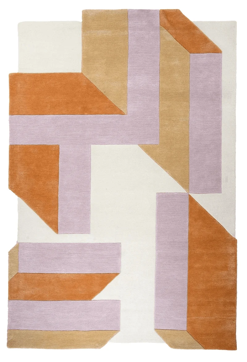 Milo · Handgetuftet – Violett, 300x200 cm