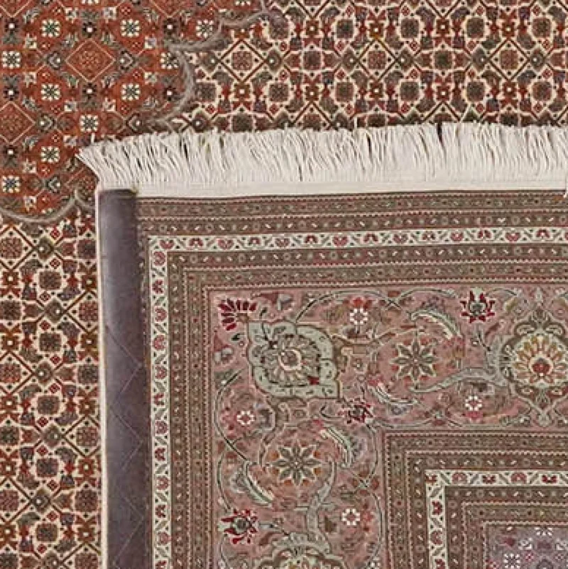 Tabriz 50 Raj · Handgeknüpft – Braun, 248x244 cm