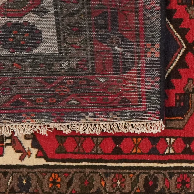 Khamseh · Handgeknüpft – Rot, 192x98 cm