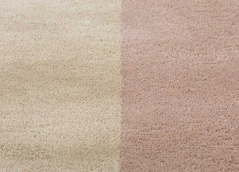 Wollteppich sonderform - 150 x 235 cm - mehrfarbig