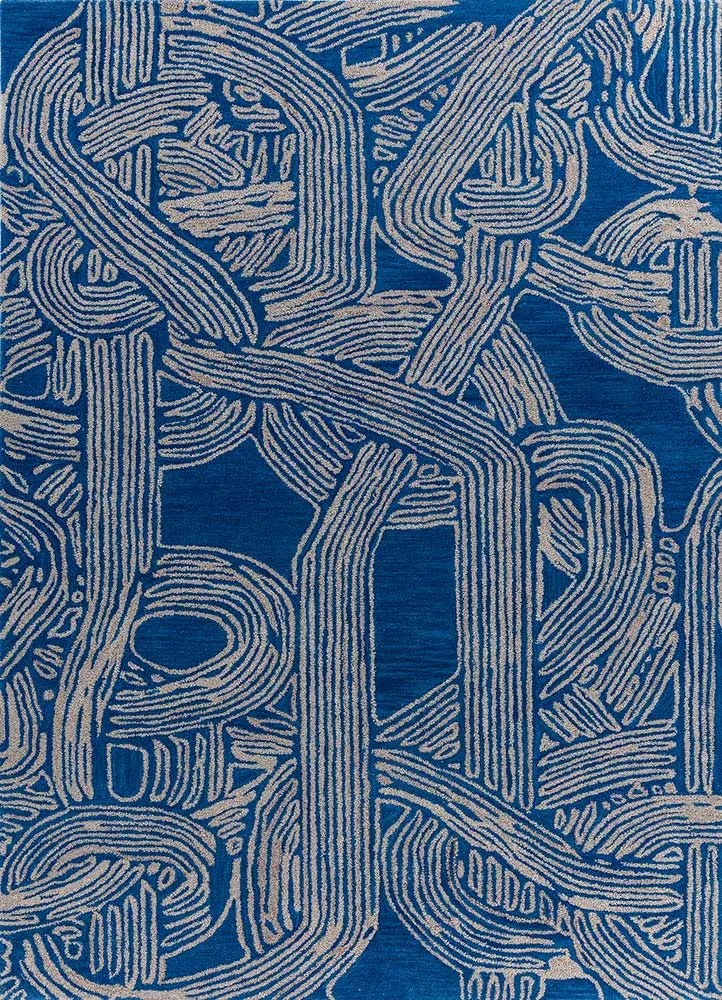 Wollteppich - 150 x 240 cm - mehrfarbig