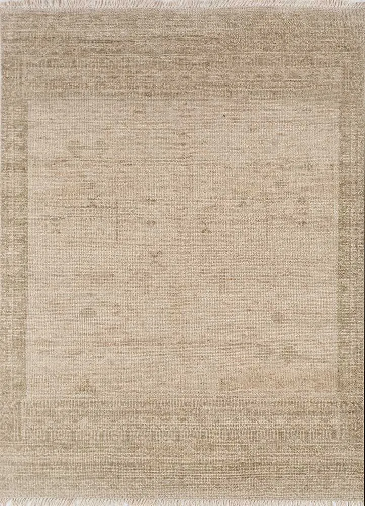 Wollteppich - 180 x 270 cm - creme