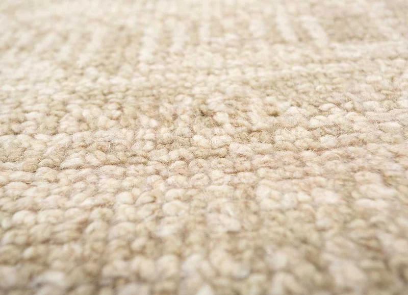 Wollteppich - 180 x 270 cm - creme