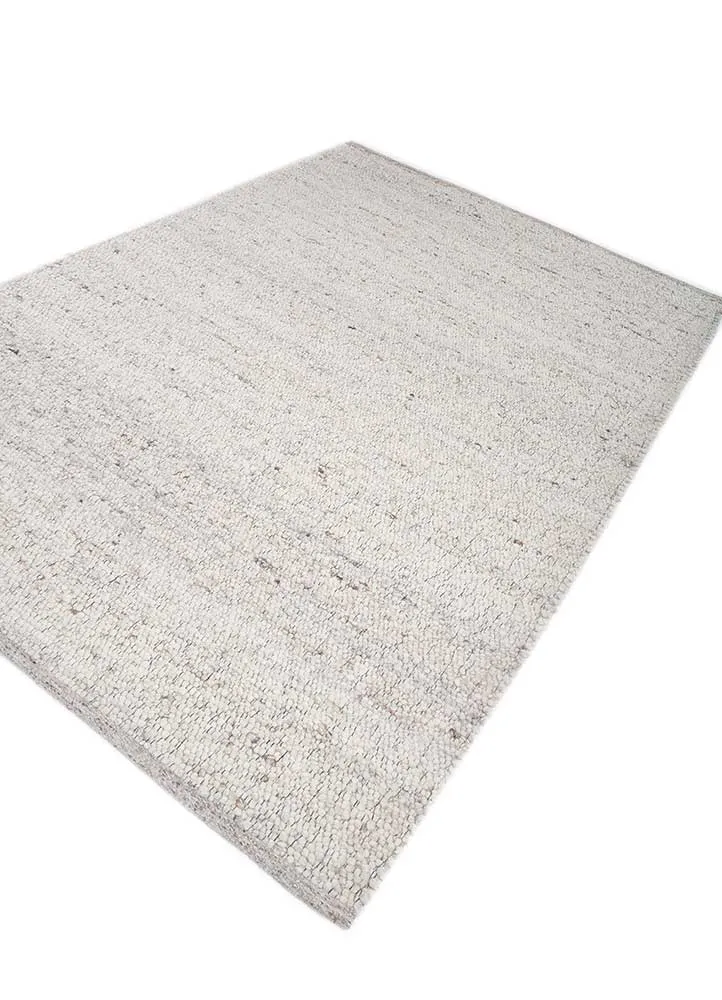 Wollteppich - 180 x 240 cm - creme
