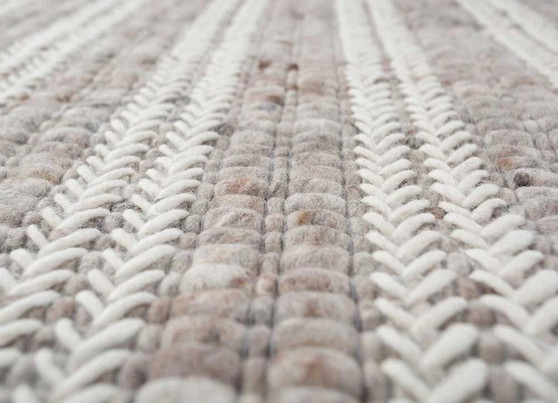 Teppich - 170 x 240 cm - creme
