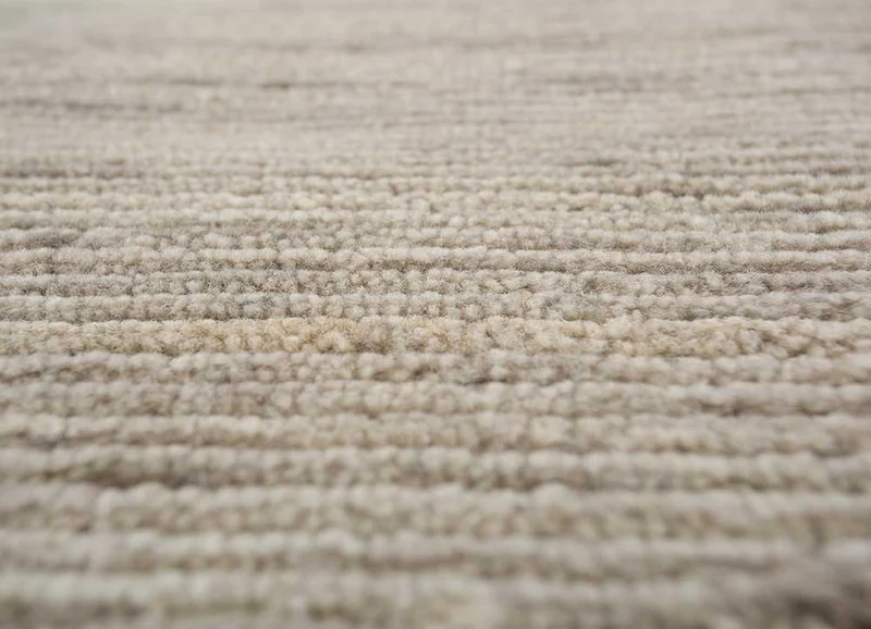 Wollteppich - 180 x 270 cm - beige