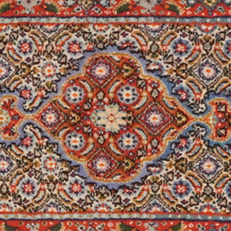 Moud Felder · Handgeknüpft – Bunt, 191x47 cm