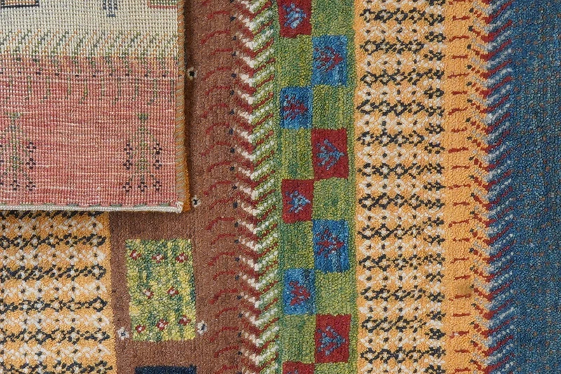 Gabbeh Sonnat · Handgeknüpft – Bunt, 97x61 cm