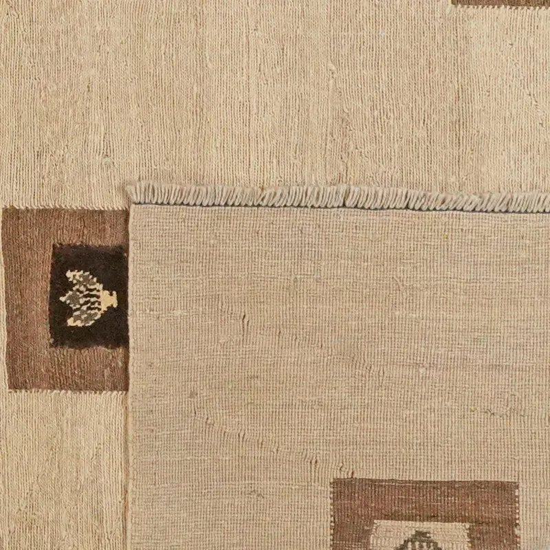 Kelim Gashgai · Handgewebt – Beige, 294x205 cm