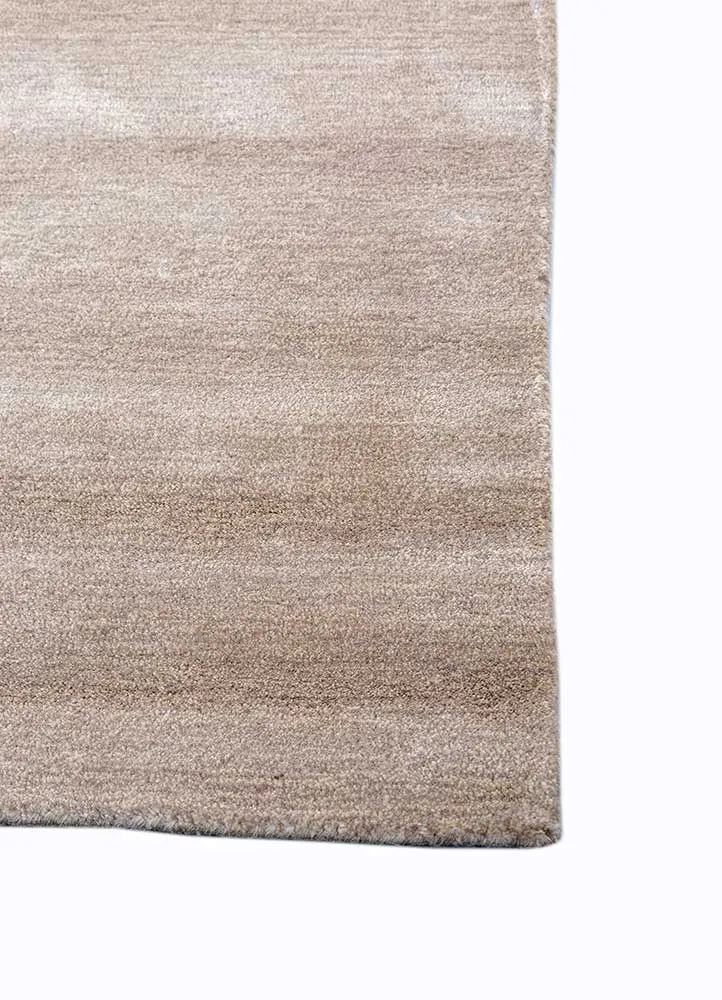 Wollteppich - 195 x 360 cm - creme