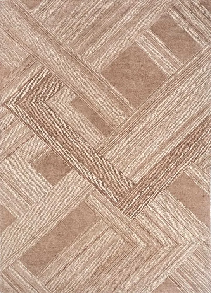 Wollteppich - 180 x 270 cm - beige
