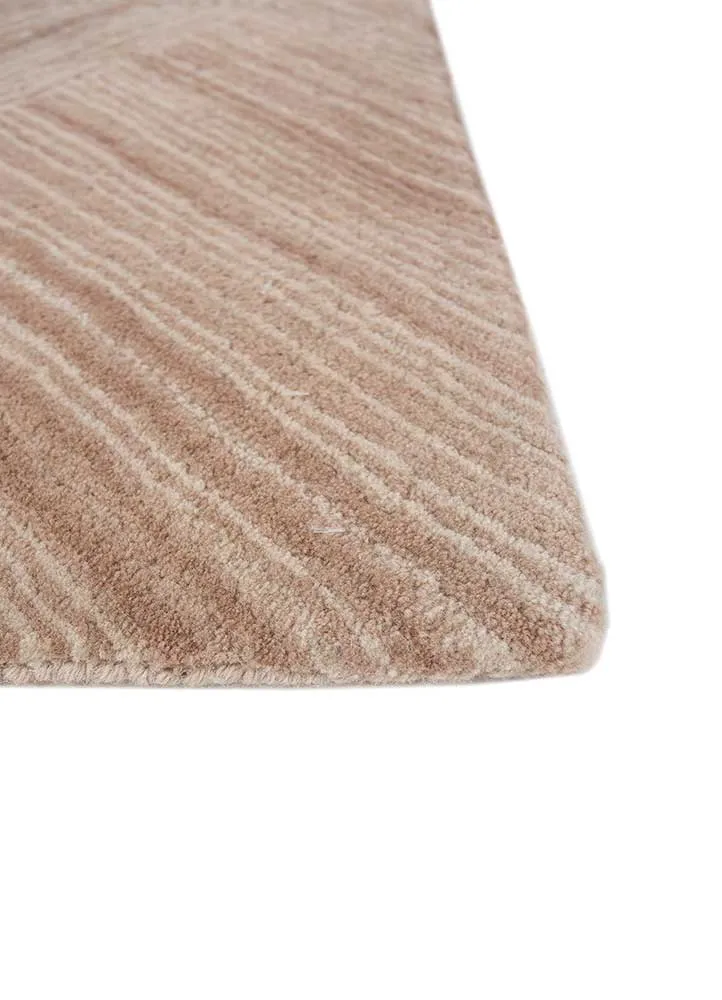 Wollteppich - 180 x 270 cm - beige