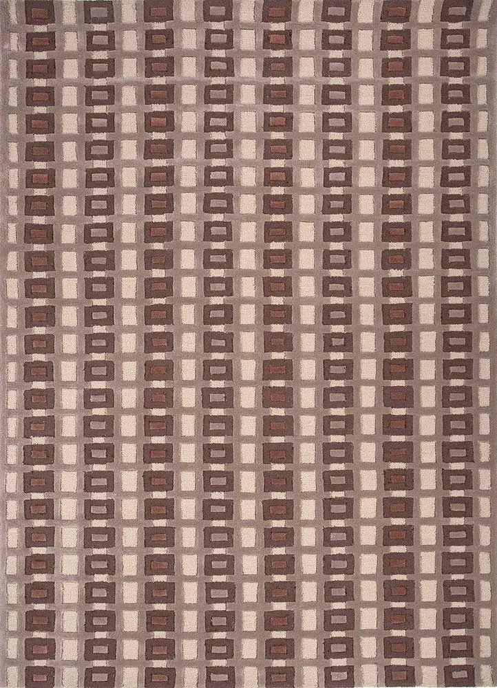 Wollteppich - 180 x 270 cm - beige