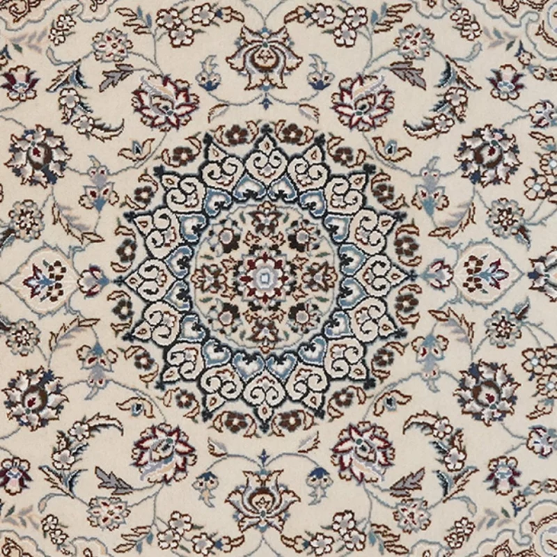Nain 9La · Handgeknüpft – Beige, 140x90 cm
