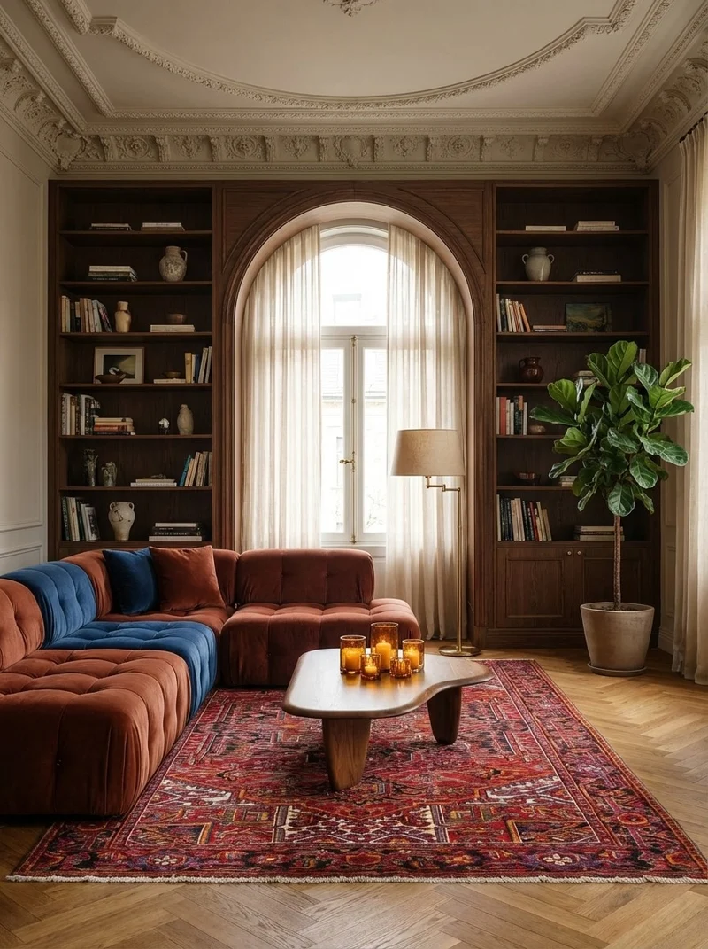 Mehrewan · Handgeknüpft – Rot, 268x164 cm