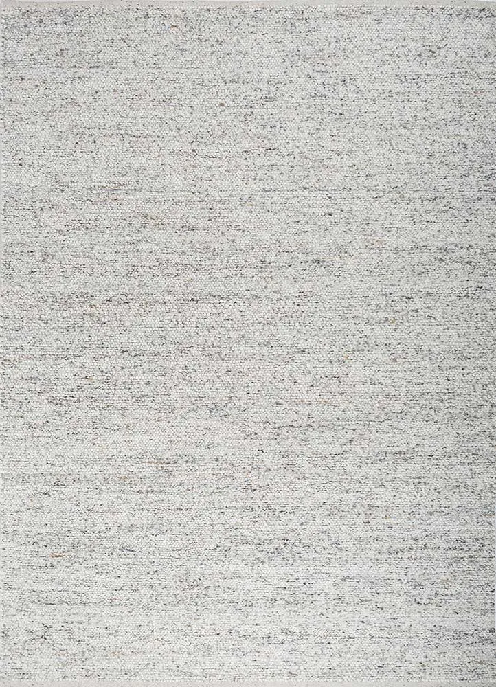 Wollteppich - 170 x 240 cm - creme