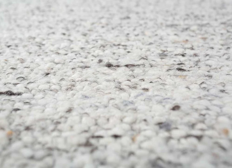 Wollteppich - 170 x 240 cm - creme