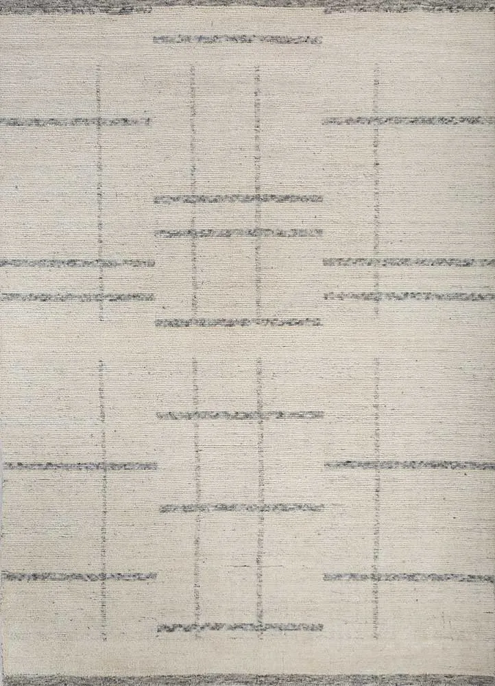 Wollteppich - 240 x 300 cm - creme