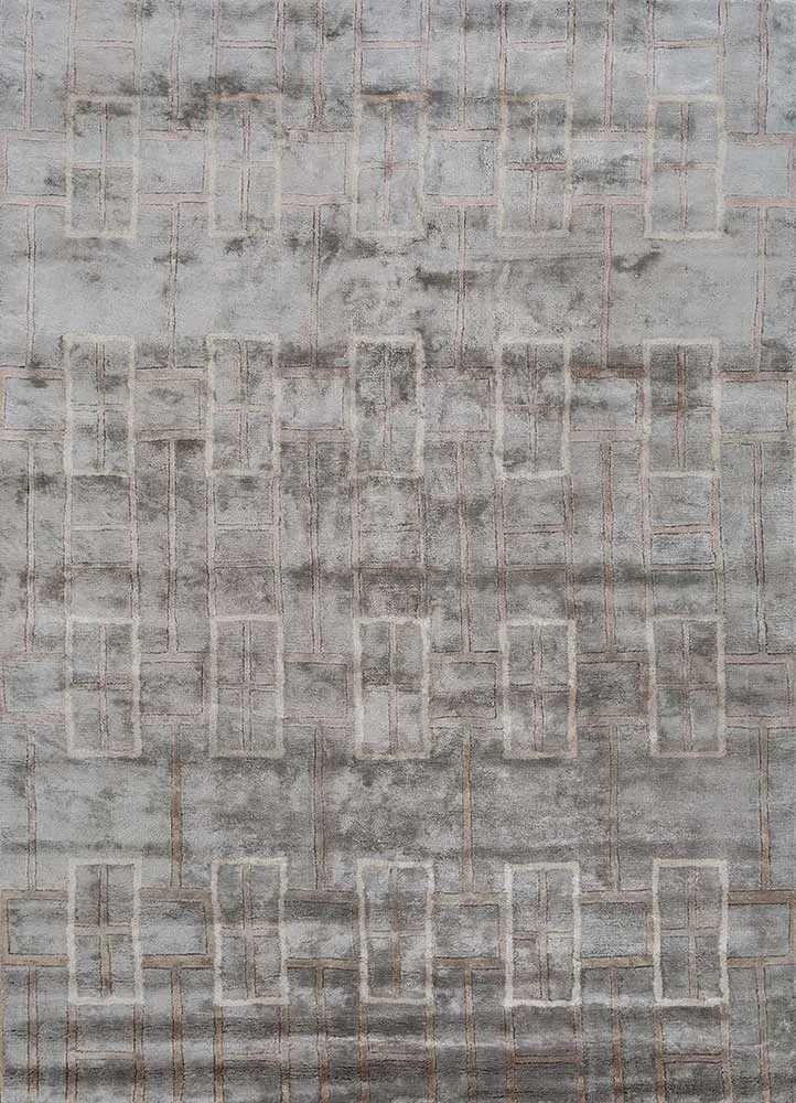 Designer Teppich - 180 x 270 cm - grau