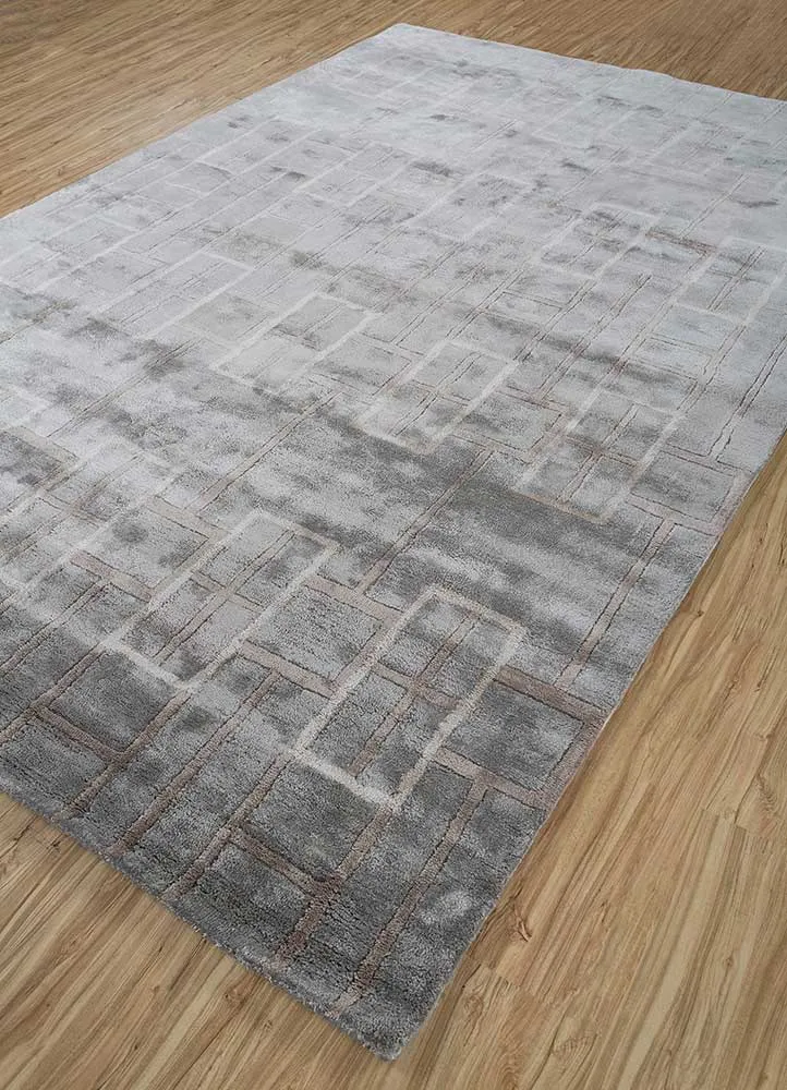 Designer Teppich - 180 x 270 cm - grau