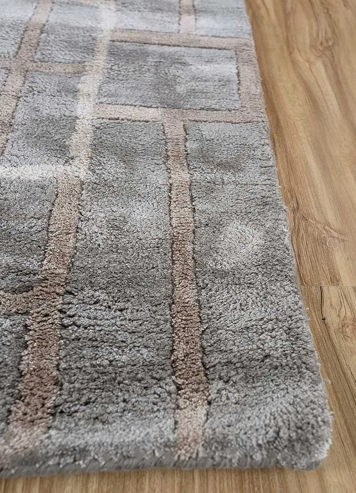 Designer Teppich - 180 x 270 cm - grau