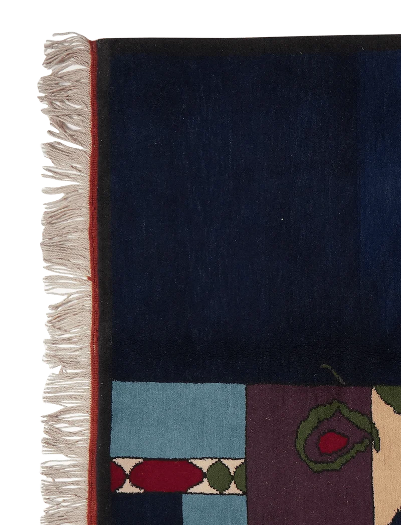 Konya · Handgeknüpft – Blau, 192x148 cm